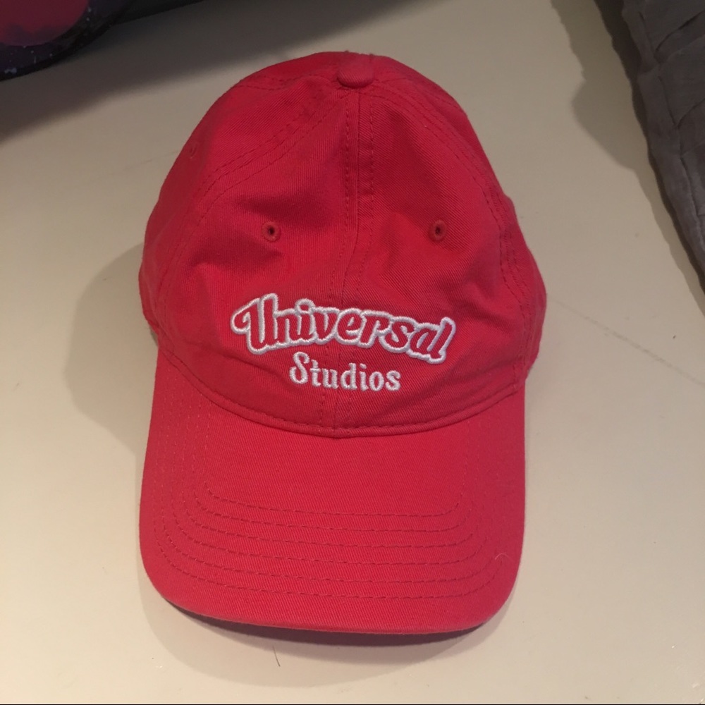 Universal Studios hot pink adjustable hat
